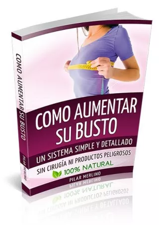 COMO AUMENTAR SU BUSTO PDF GRATIS