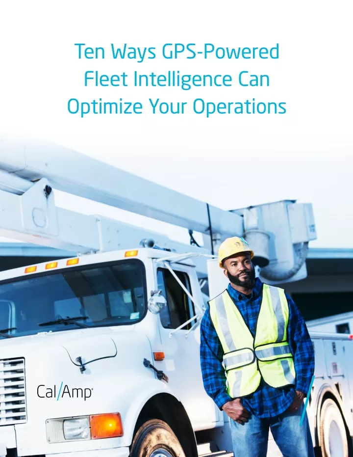 ten ways gps powered fleet intelligence