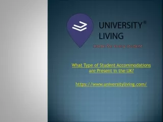 What Type of Student Accommodations are Present in the UK?
