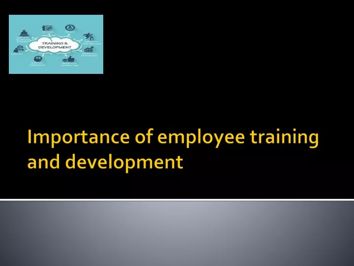 importance of employee training and development