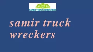 Truck Removal Newcastle