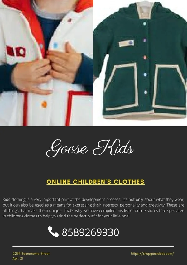 Best Online Children's clothes