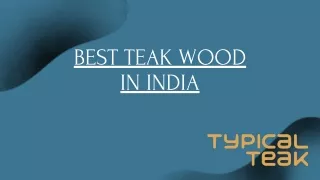 Typical Teak