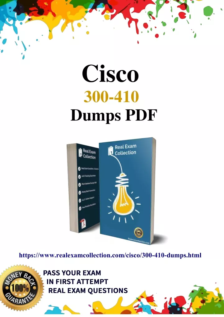 cisco 300 410 dumps pdf