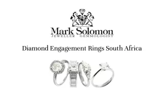 Diamond Engagement Rings South Africa