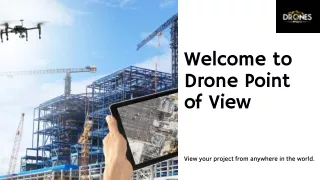 Top Rated Aerial Photography for Construction-  Drone Point of View
