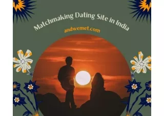 Matchmaking Dating Site in India