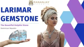 Larimar Gemstone: The Beautiful Dolphin Stone