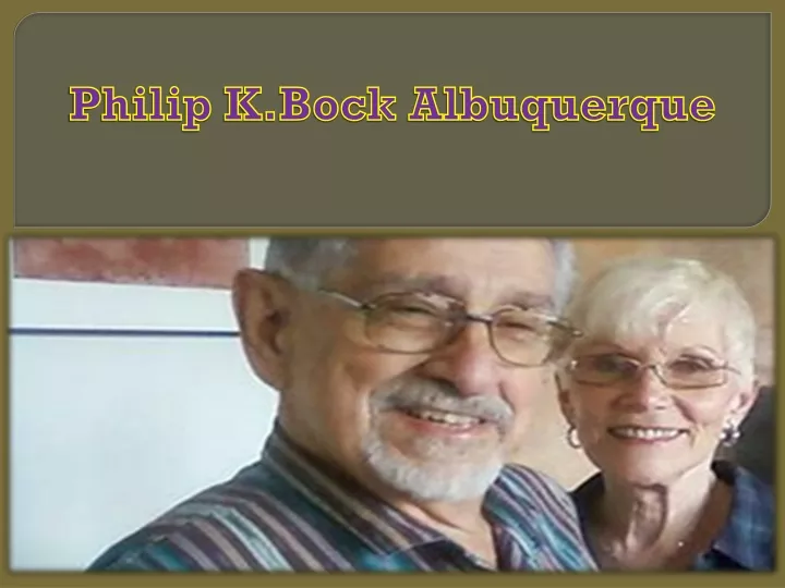 philip k bock albuquerque