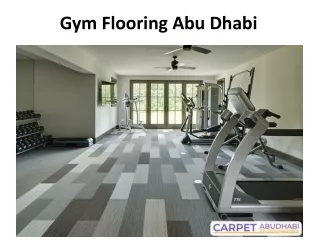 gym flooring abu dhabi