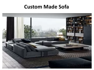 custom made sofa