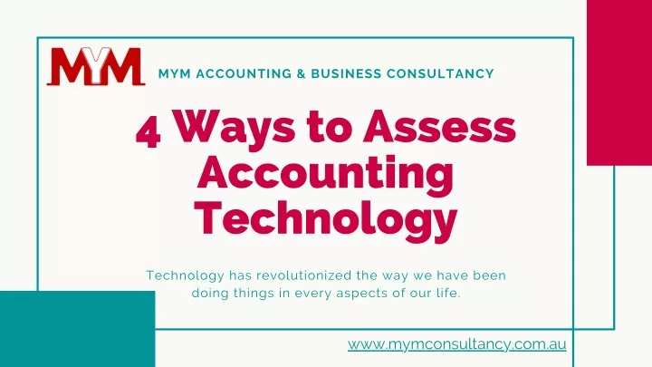 mym accounting business consultancy 4 ways