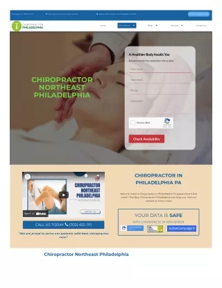 Sports Chiropractor Philadelphia