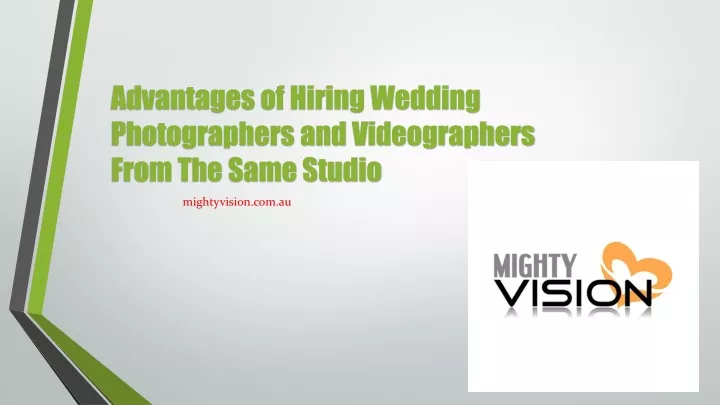 advantages of hiring wedding photographers