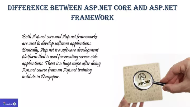 difference between asp net core