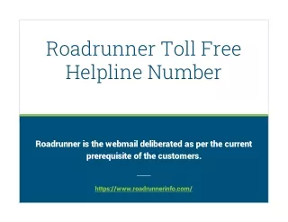 roadrunner toll free helpline number