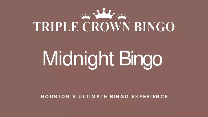 midnight bingo
