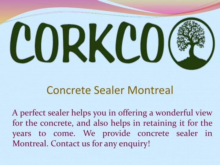 concrete sealer montreal