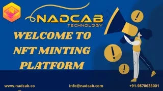 welcome to nft minting platform