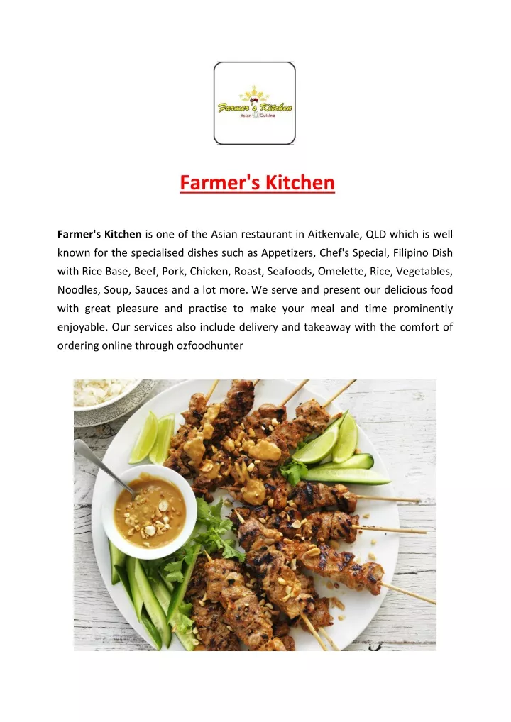 farmer s kitchen