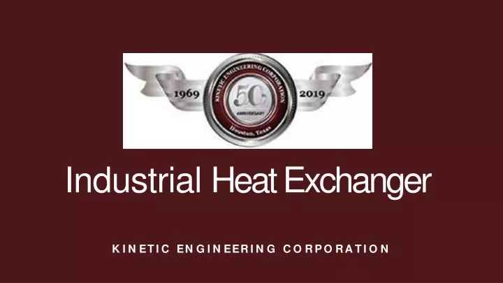 industrial heat exchanger