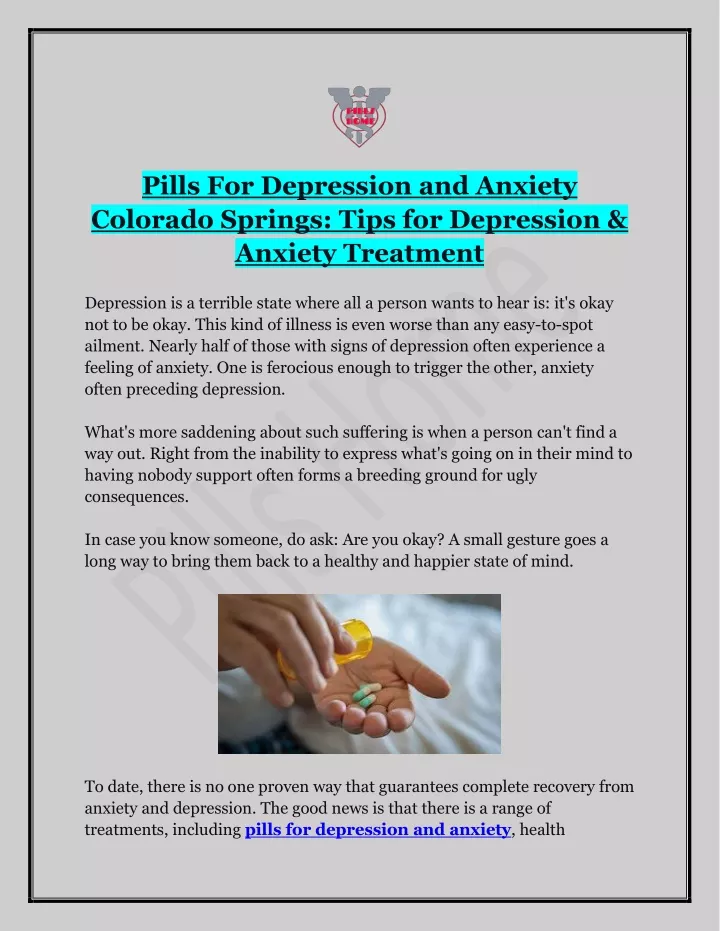 pills for depression and anxiety colorado springs