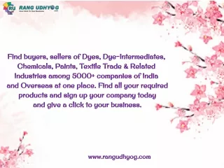find buyers sellers of dyes dye intermediates