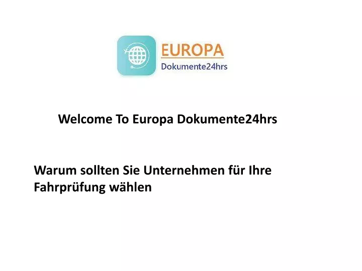 welcome to europa dokumente24hrs