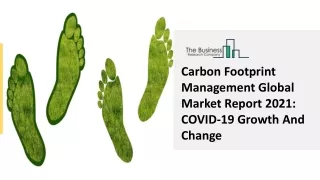 carbon footprint management global market report
