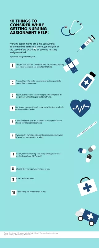 10 things to consider while getting nursing