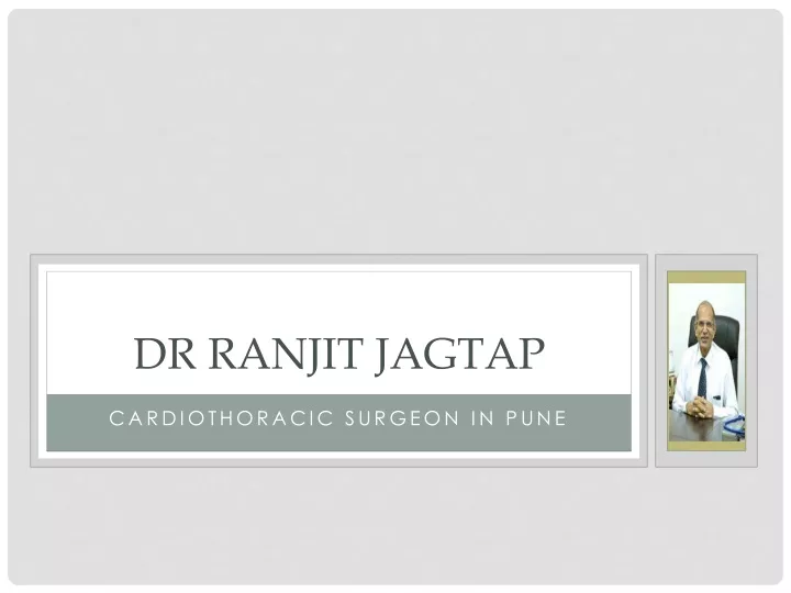 dr ranjit jagtap