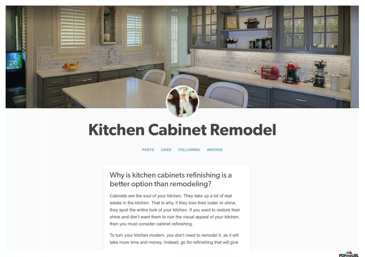 kitchen cabinet remodel