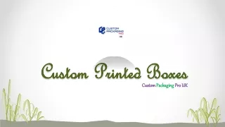 custom printed boxes