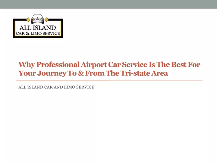 why professional airport car service is the best