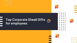 Top Corporate Diwali Gift for employees