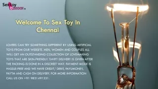 Sex Toys In Chennai