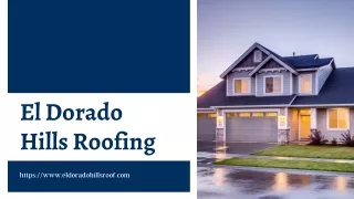 El Dorado Hills Roofing Services