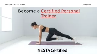 Become a Successful Certified Personal Trainer