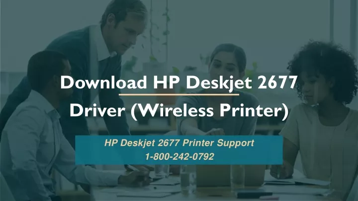 download hp deskjet 2677 driver wireless printer