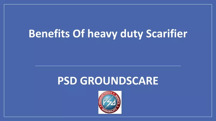 psd groundscare