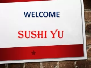 welcome