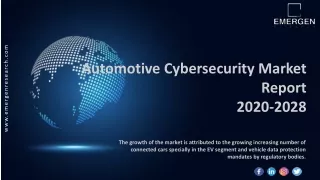 Automotive Cybersecurity Market Share, Size, Trend and Forecast to 2027