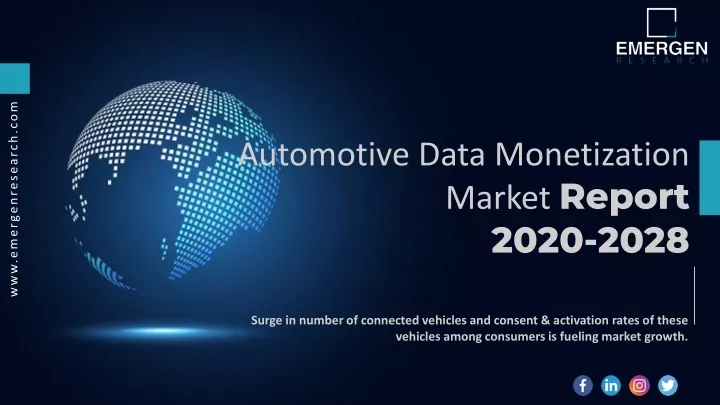 automotive data monetization market report 2020