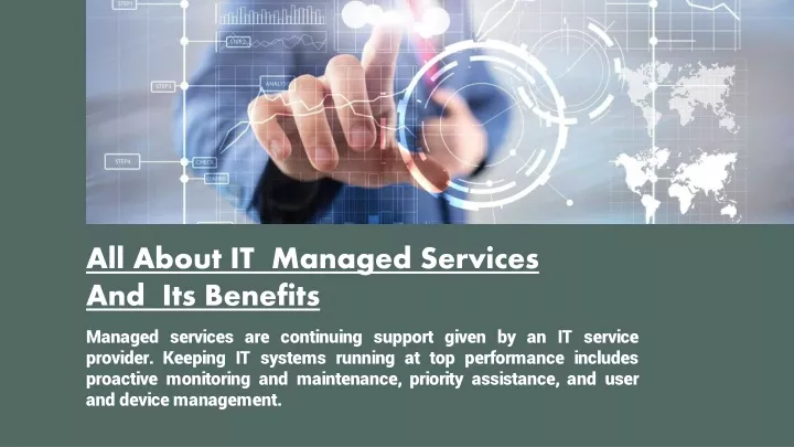 all about it managed services and its benefits