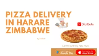 Pizza Delivery in Harare Zimbabwe by Dial Eats