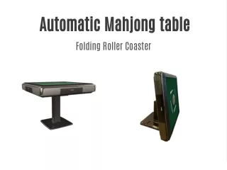 Automatic mahjong table | TABJONG