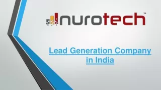 Nurotech - Lead Generation Company in India