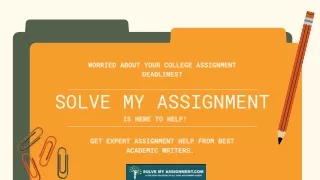 Assignment Help Kuwait | SolveMyAssignment