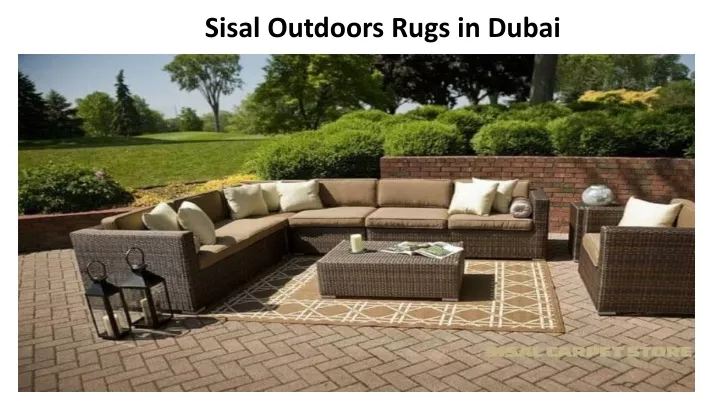 sisal outdoors rugs in dubai