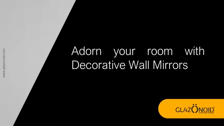 adorn your room with decorative wall mirrors